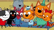 Cookie, Pudding, Candy, Boris, Smudge, Chase, and Dart