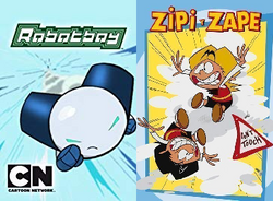 Stacey and RB's children met Robotboy characters by jrg2004 on