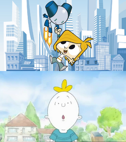 Robotboy (character), Cartoon Crossover Wiki