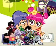 Hi Hi Puffy AmiYumi & Teen Titans Go!