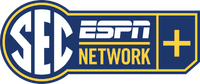 SEC Network Plus logo used for online syndication of alternate programming or overflow programming.