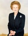 Primeiro Ministro R.U. Margaret Thatcher