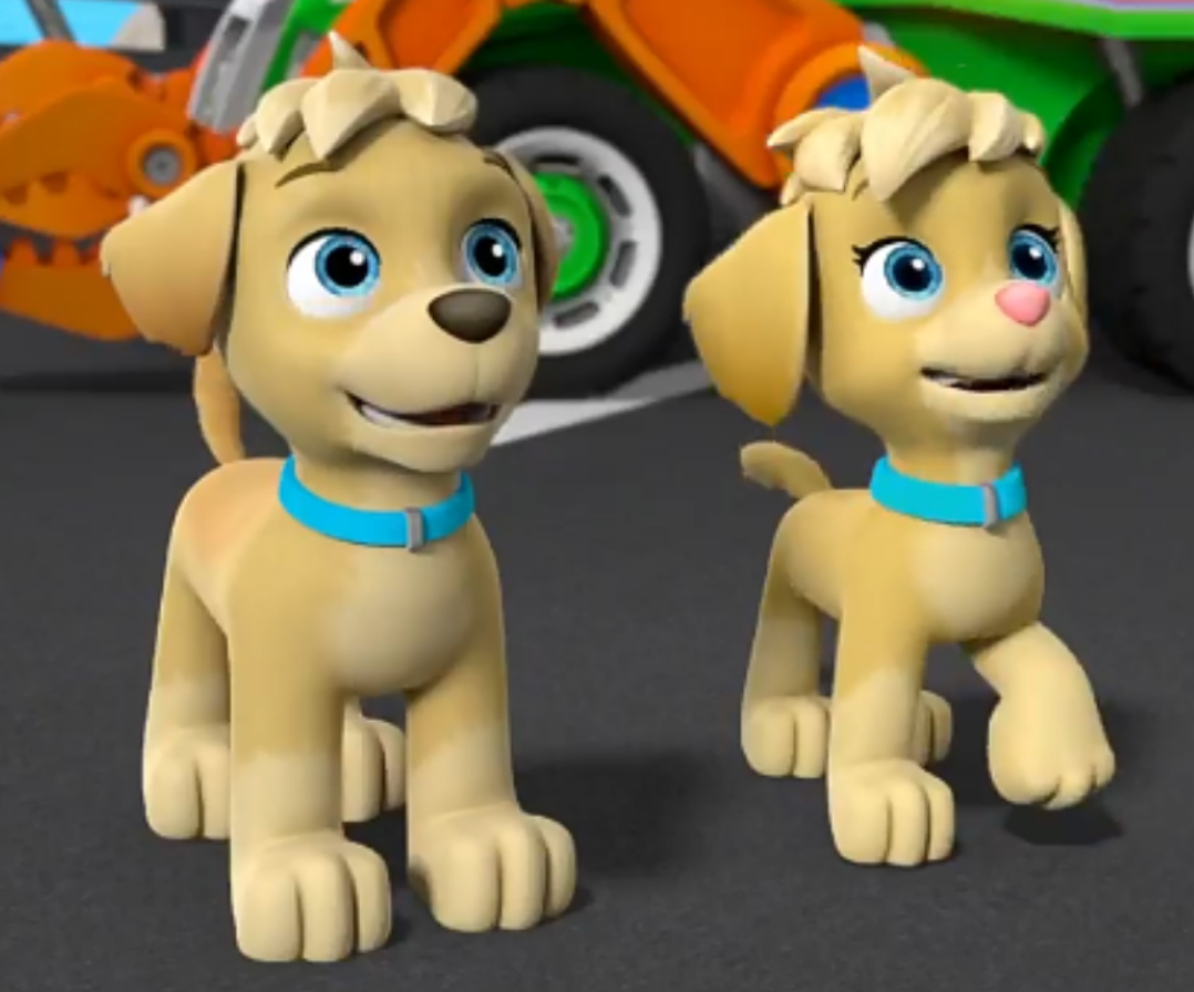 Tuck & The Golden Retriever Twins | PAW Fan Universe Wiki | Fandom