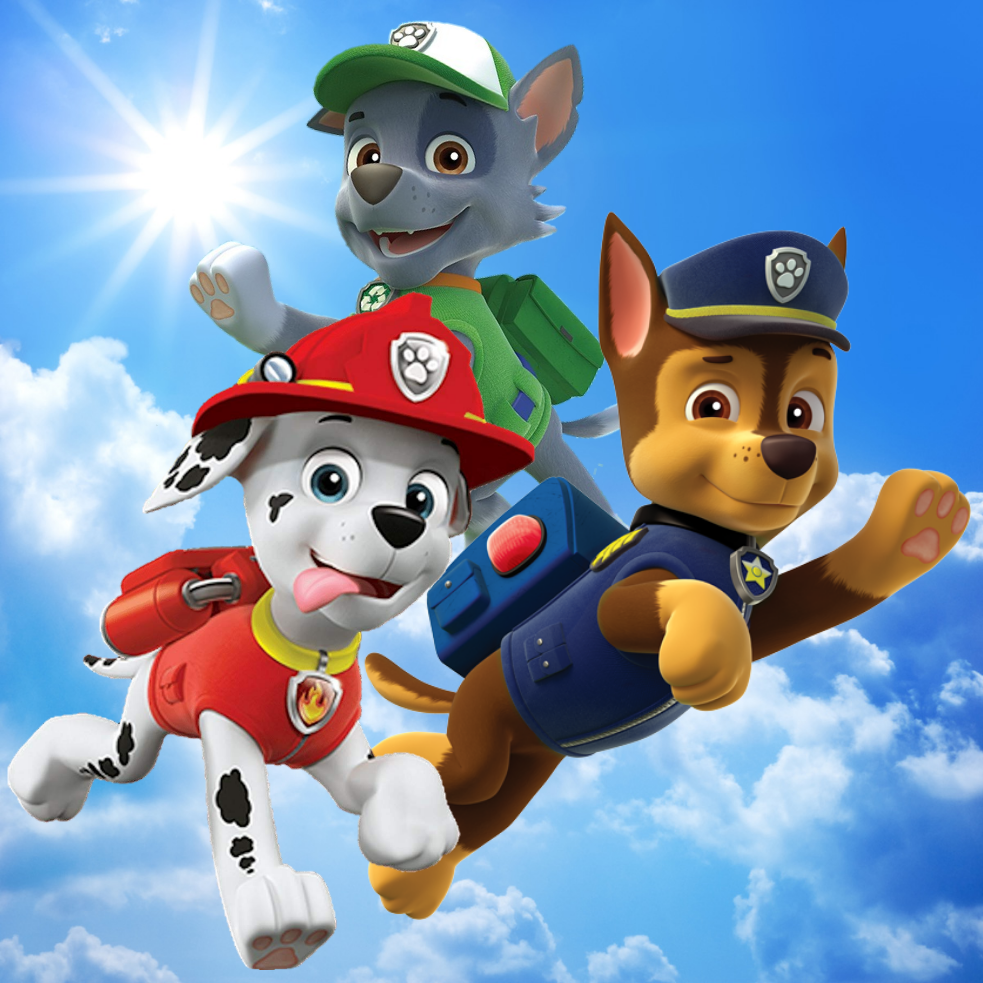 paw patrol chase and rocky