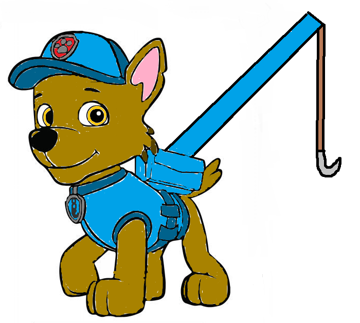 paw patrol chase winch