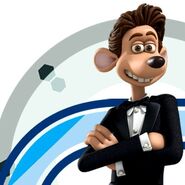 Roddy from Flushed Away, the main inspiration for Abby