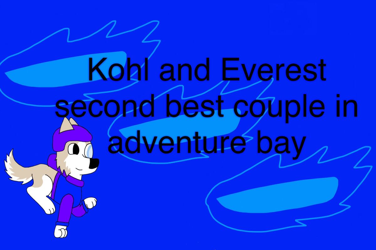 Koho and Everest Second best Couple in Adventure Bay PAW Patrol