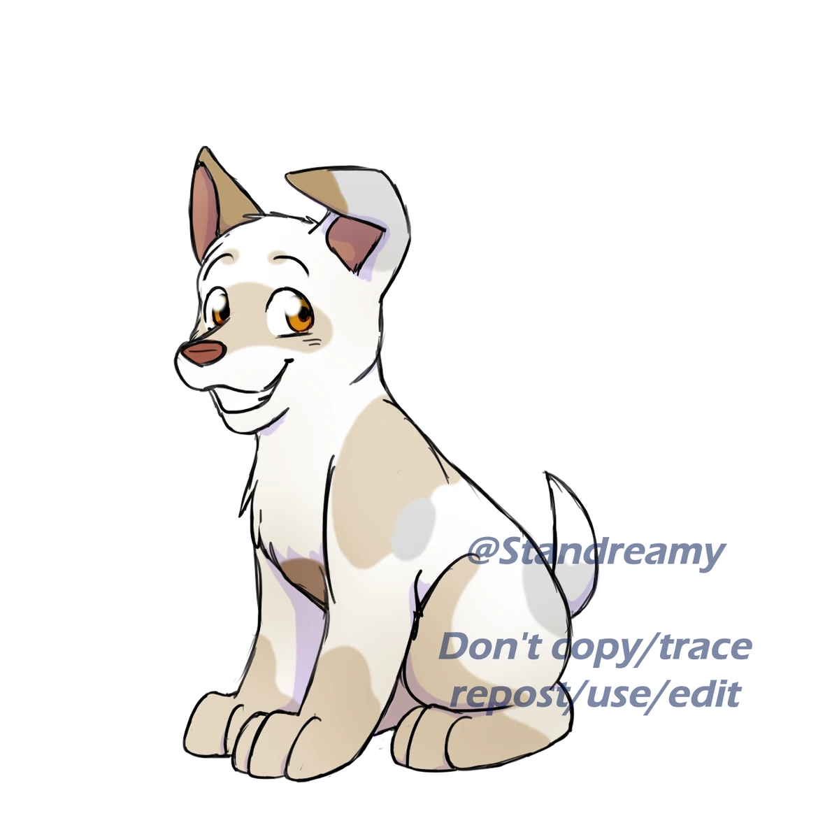 punsinee oc pup from 松園