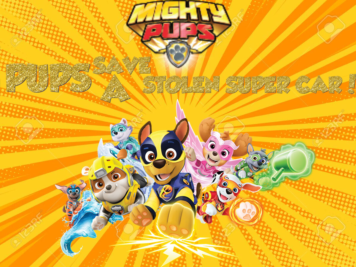 Mighty Pups: Pups Save a Stolen Super Car! | PAW Patrol