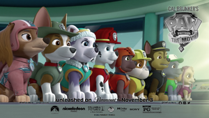 Cal Brunker's PAW Patrol The Movie deployed pups wallpaper.png