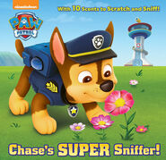 PAW Patrol Chase's Super Sniffer! Book Cover