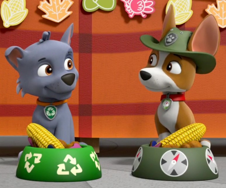 Rocky & Tracker, Paw Patrol Relation Ship Wiki