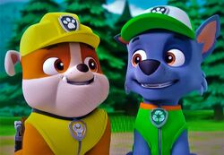 Rubble and rocky sales paw patrol