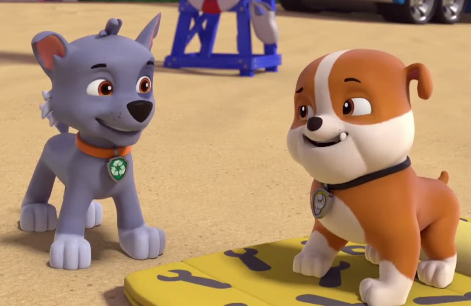 Rocky & Rubble, Paw Patrol Relation Ship Wiki