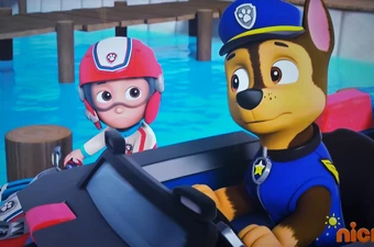 paw patrol chase and ryder