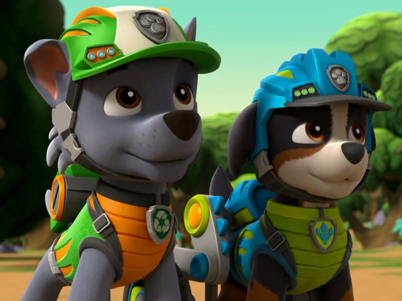 Rocky & Zuma, Paw Patrol Relation Ship Wiki