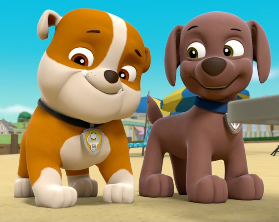 Rubble  Marshall patrulla canina, Personajes paw patrol, Zuma