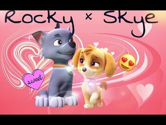Rocky & Skye | Paw Patrol Relation Ship Wiki | Fandom