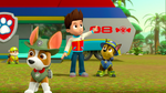 PAW Patrol 315 Scene 56 Ryder, Chase, Rubble and Tracker