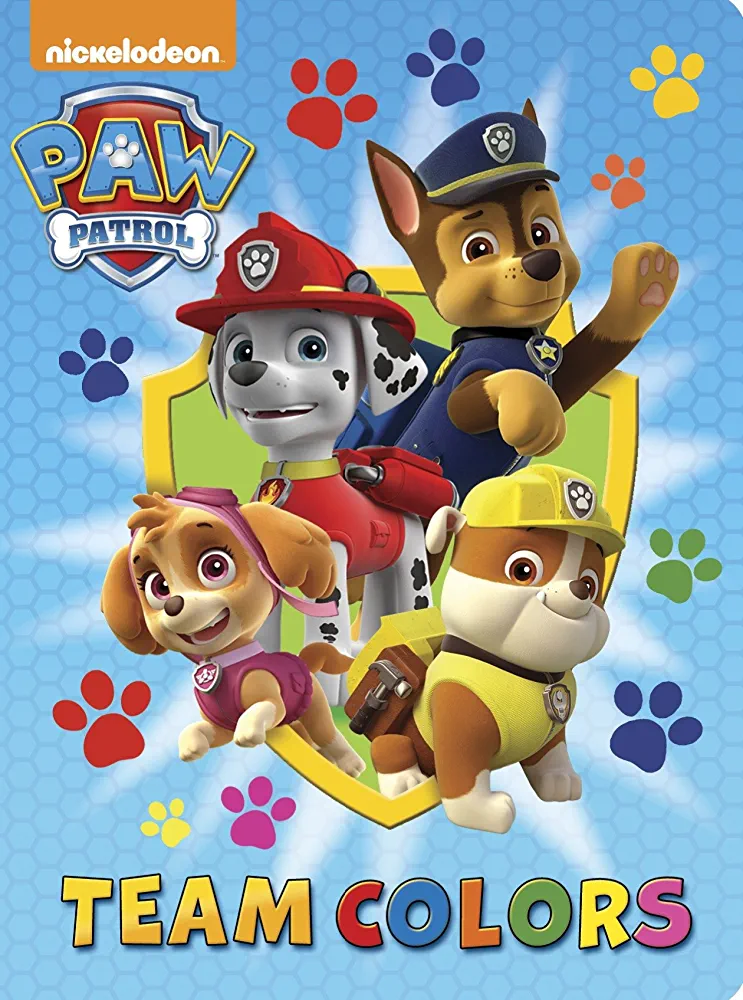 Paw patrol store colors