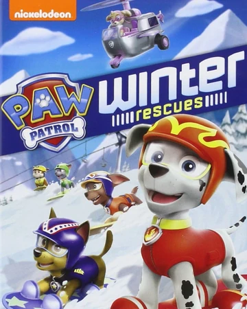paw patrol winter rescue toys