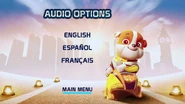 Audio options