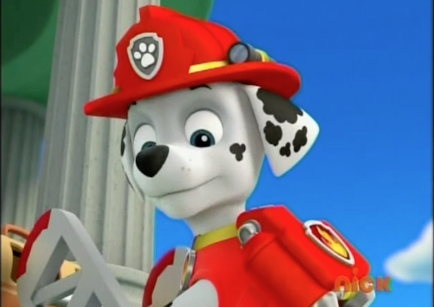 Paw patrol discount marshall saying