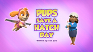 Pups Save a Hatch Day (HQ)
