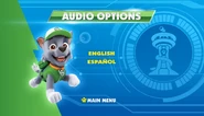 Audio options