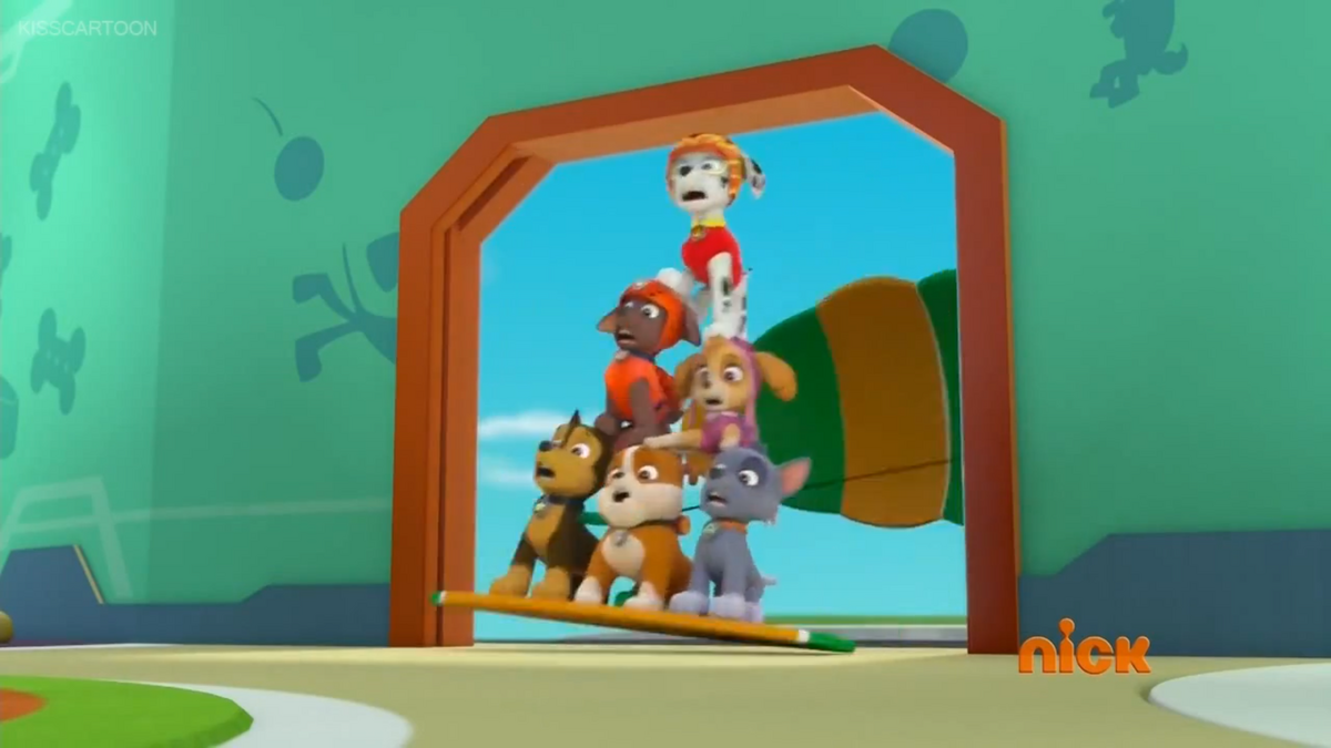 Paw patrol mighty pups kisscartoon online