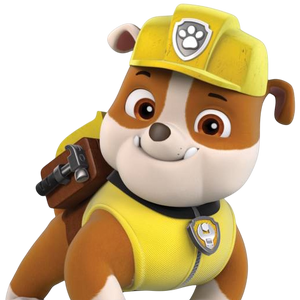 paw patrol rubble digger toy