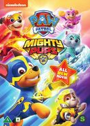 PAW Patrol Mighty Pups DVD Nordic