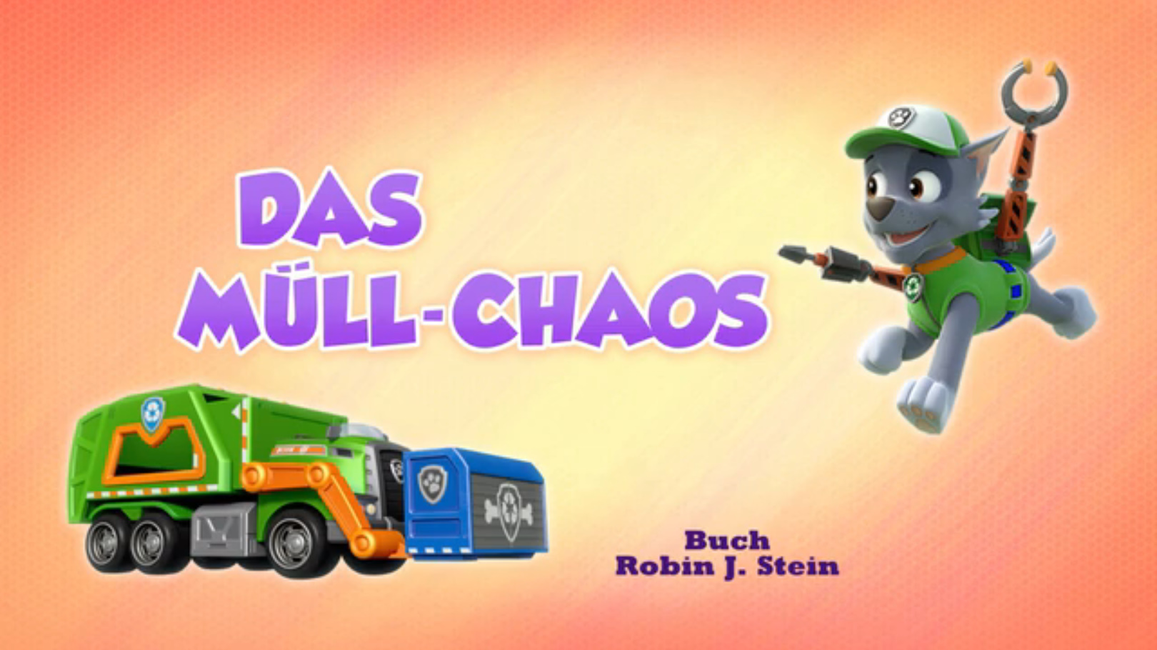 Paw patrol rocky dump truck hotsell