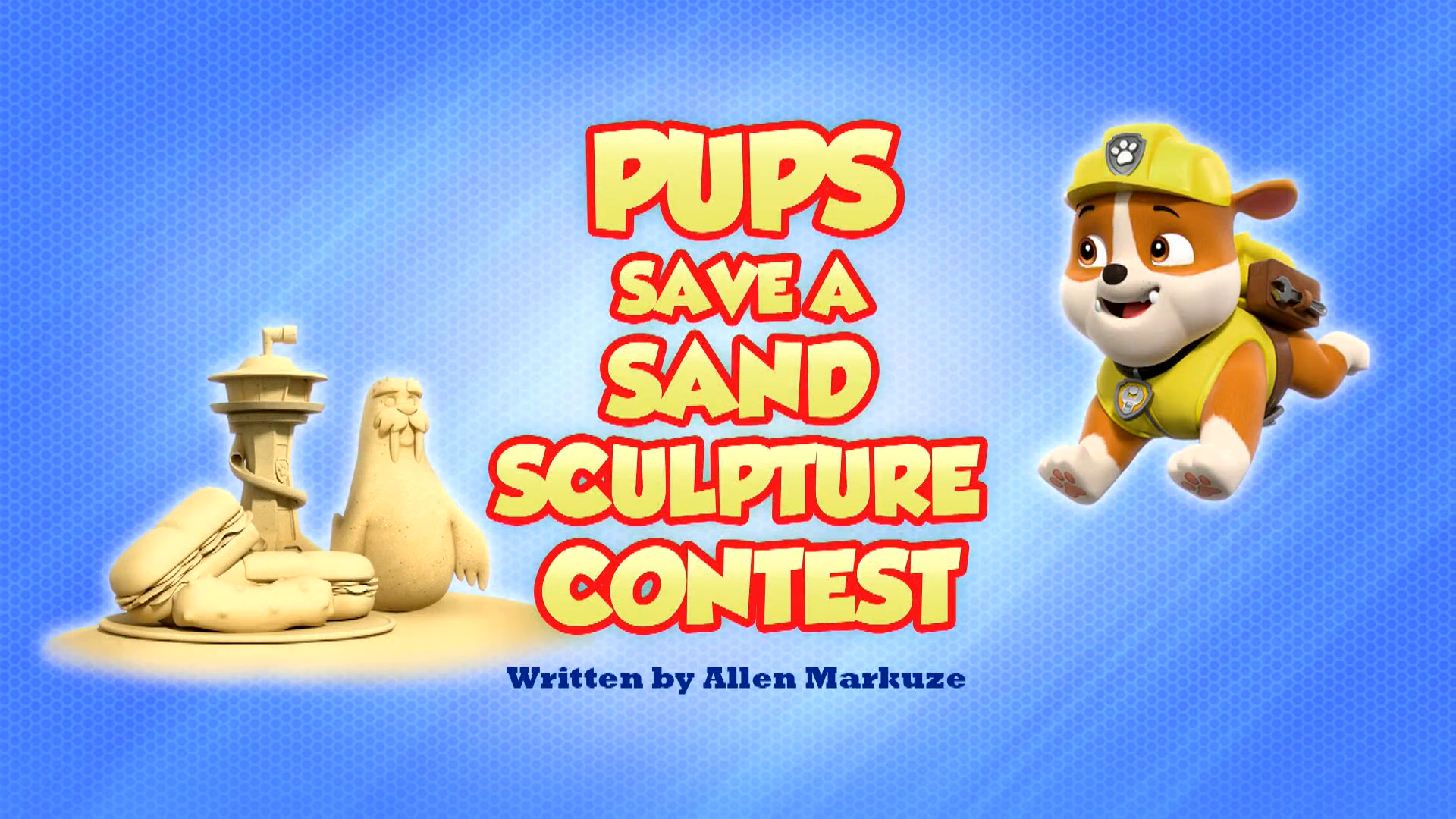 Paw patrol sand discount