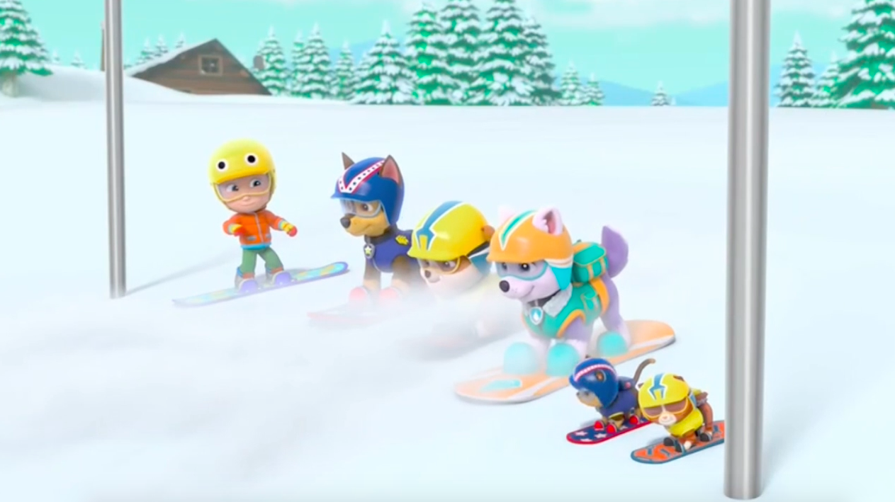 Pups Save a Snowboard Competition Trivia PAW Patrol Wiki Fandom