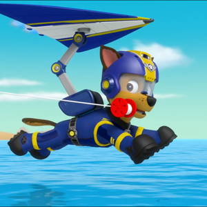 paw patrol air rescue chase