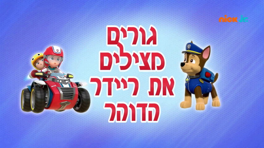 Action Pack Ryder Paw Patrol - La Patrulla Canina