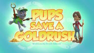 PAW Patrol Pups Save a Goldrush Title Card