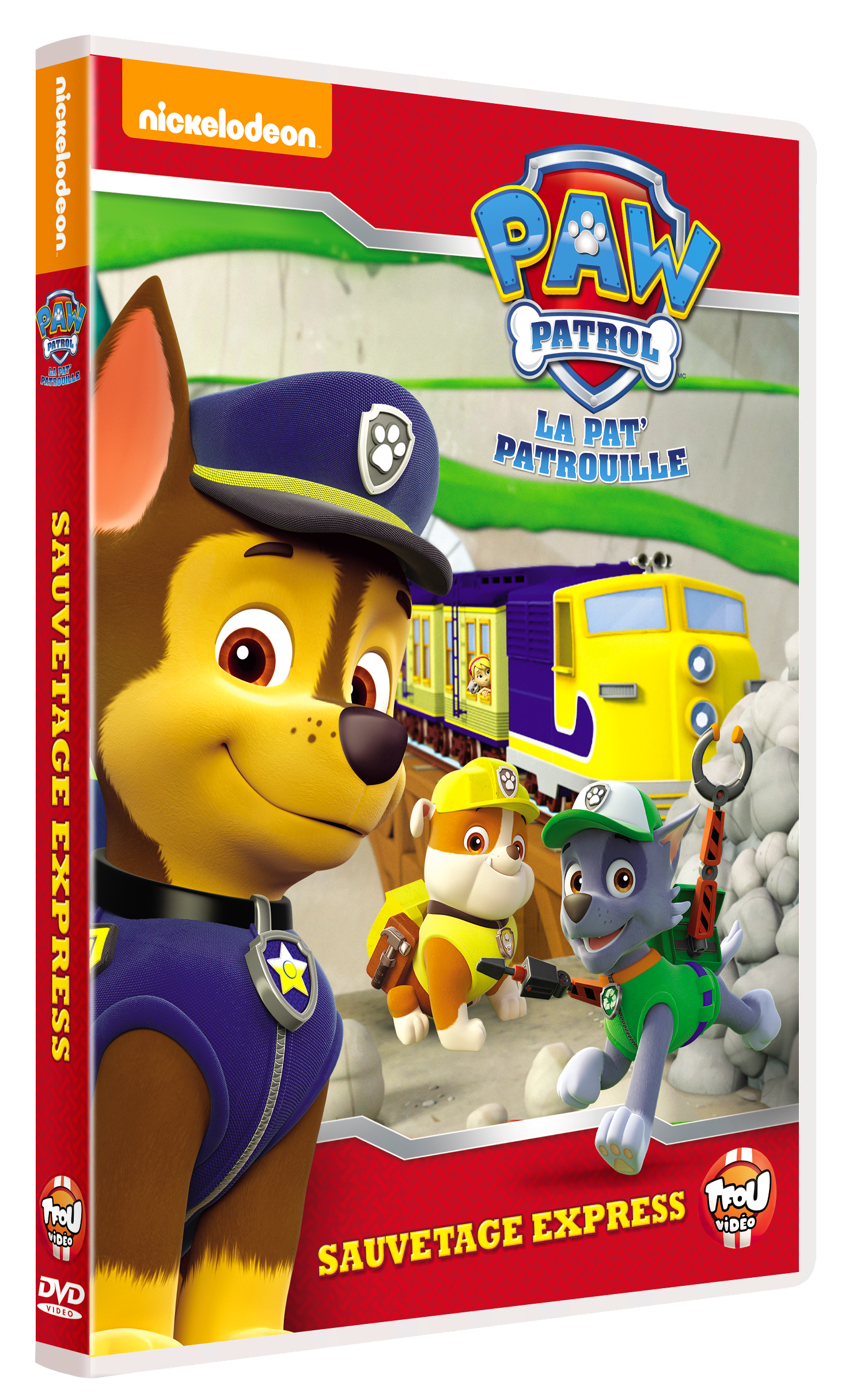Paw Patrol La Pat patrouille Ryder Sauvetage express (DVD) | PAW Patrol Wiki | Fandom