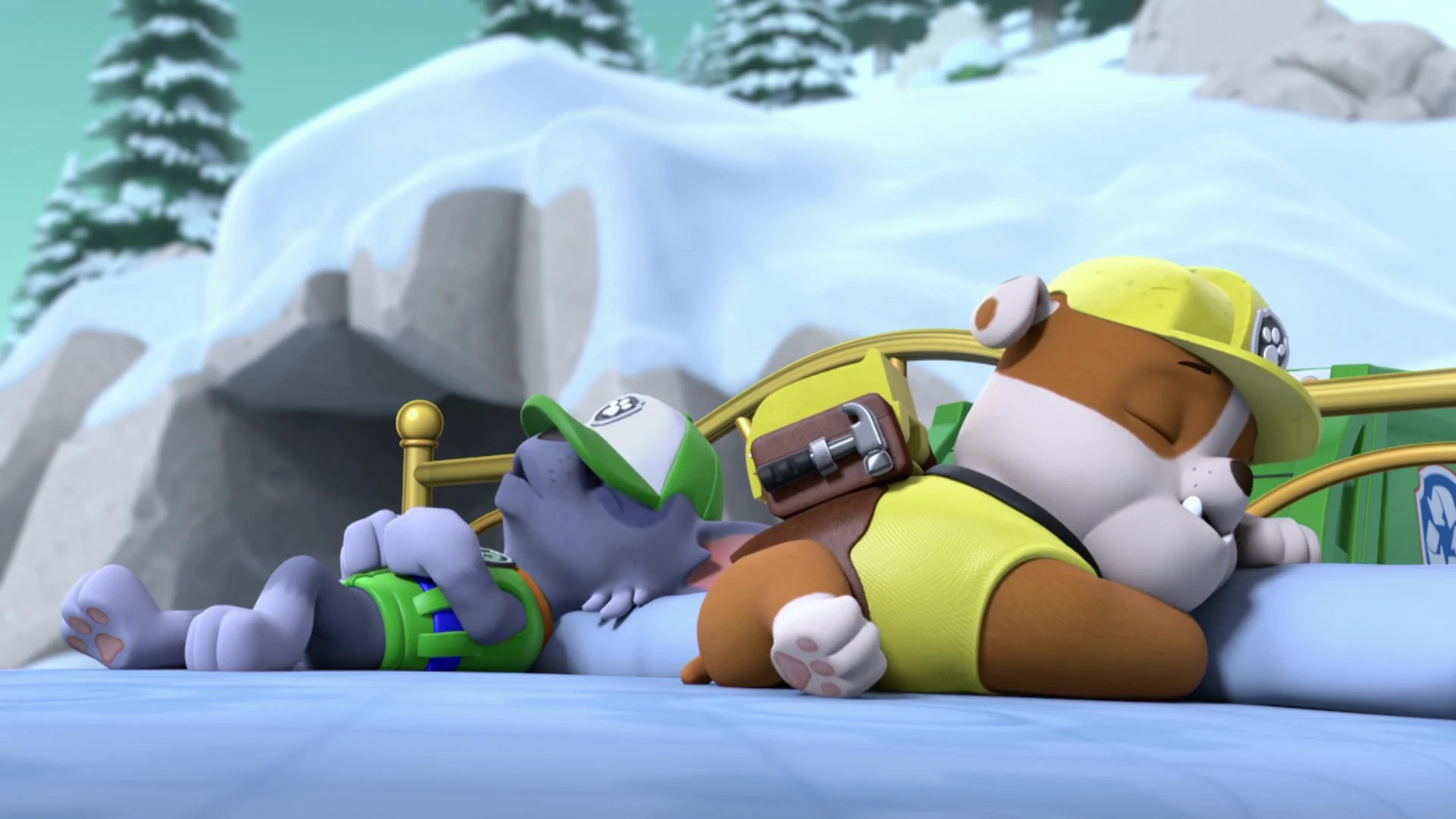 rocky and rubble paw patrol