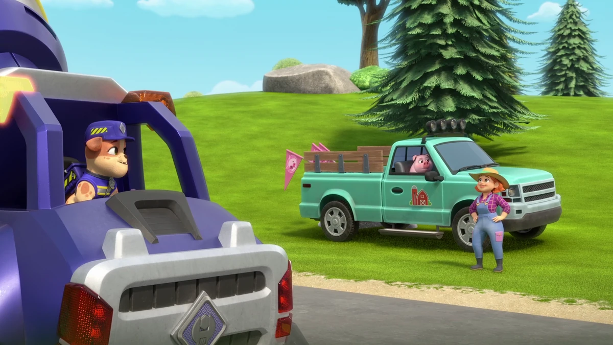 Farmer Zoe/Gallery/The Crew Builds a Pig Barn PAW Patrol Wiki Fandom