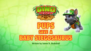 Dino Rescue- Pups Save a Baby Stegosaurus