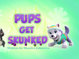 Pups Get Skunked