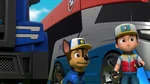 Big Truck Pups outfit without pup pack