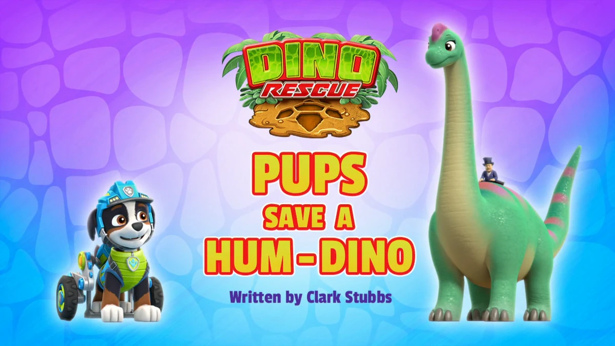 Dino Rescue: Pups Save a Hum-Dino | PAW 