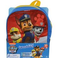 Puzzle in backpack