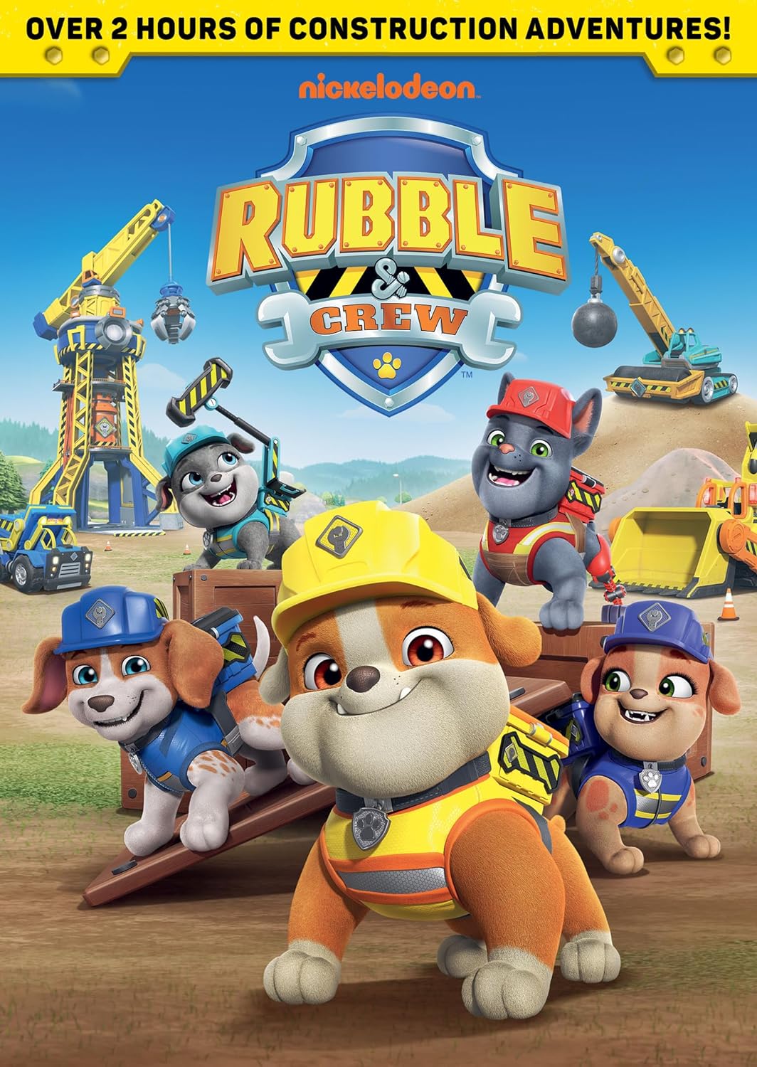 Paw Patrol Roll Patrol Rubble's Mountain Rescue Toy Review Kids Patrulla de  Cachorros 