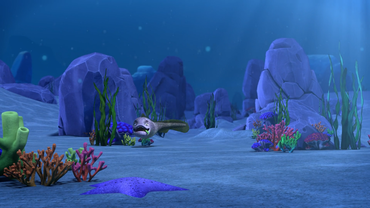 Eel/Gallery/Mighty Pups, Super Paws Pups Stop a Mighty Eel PAW