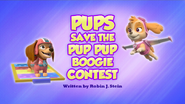 Pups Save the Pup Pup Boogie Contest (HQ)