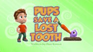 PAW Patrol Lost Tooth Title Card